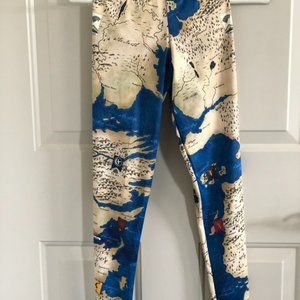 XS BlackMilk Game Of Thrones Westeros Map Leggings